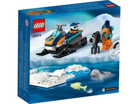 Lego City 60376 Arctic Explorer Snowmobile, 5 image