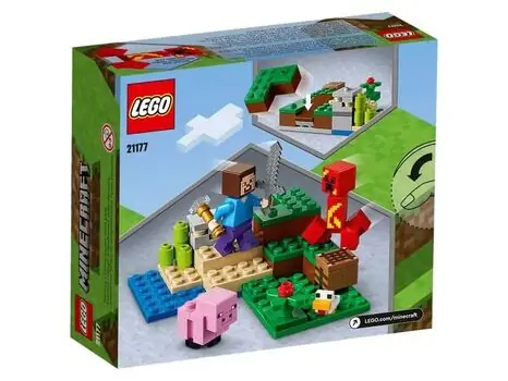 Lego Minecraft 21177 The Creeper™ Ambush, 6 image