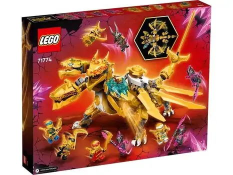 Lego Ninjago 71774 Lloyd’s Golden Ultra Dragon, 6 image