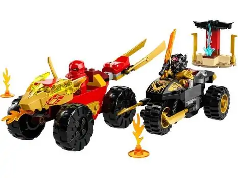 Lego Ninjago 71789 Kai and Ras's Car and Bike Battle, 3 image
