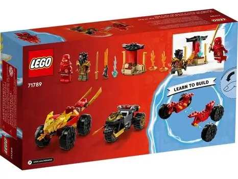 Lego Ninjago 71789 Kai and Ras's Car and Bike Battle, 7 image