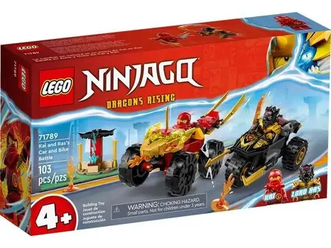 Lego Ninjago 71789 Kai and Ras's Car and Bike Battle, 2 image