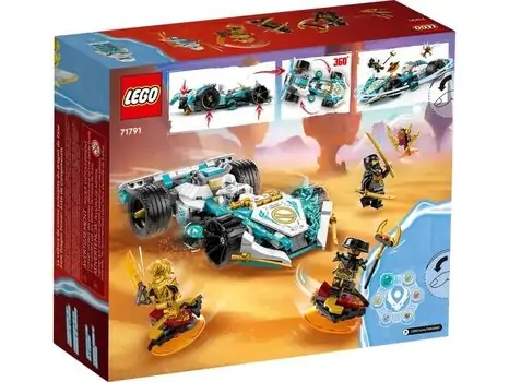 Lego Ninjago 71791 Zane’s Dragon Power Spinjitzu Race Car, 9 image