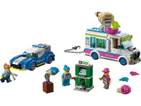 Lego City 60314 Ice Cream Truck Police Chase, 3 image