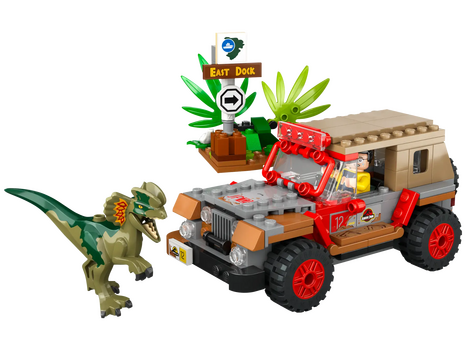 Lego Jurassic World 76958 Dilophosaurus Ambush, 3 image