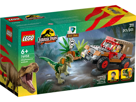 Lego Jurassic World 76958 Dilophosaurus Ambush, 2 image