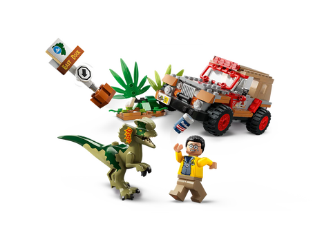 Lego Jurassic World 76958 Dilophosaurus Ambush, 4 image