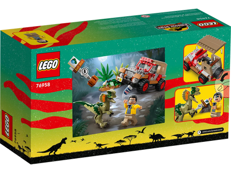Lego Jurassic World 76958 Dilophosaurus Ambush, 7 image