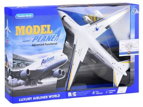 Canem Luxury Airliner World - სათამაშო თვითმფრინავი, 9 image