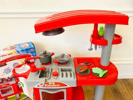 KITCHEN SET REAL ACTION  ფუნქციური საბავშვო სამზარეულო, 4 image