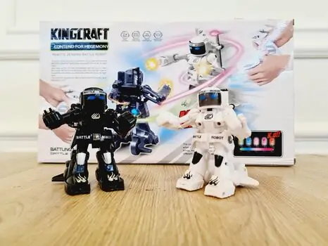 სათამაშო ბოქსიორი რობოტი- BATTLE ROBOTS, 2 image