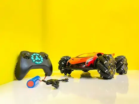Twist Climbing Car Remote Controlled Red საბავშვო სათამაშო მანქანა დისტანციური მართვით, 3 image