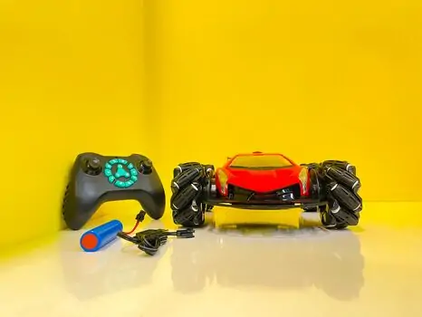 Twist Climbing Car Remote Controlled Red საბავშვო სათამაშო მანქანა დისტანციური მართვით, 4 image