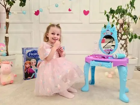Frozen Dresser Set საბავშვო ტრილიაჟი აქსესუარებით, 2 image