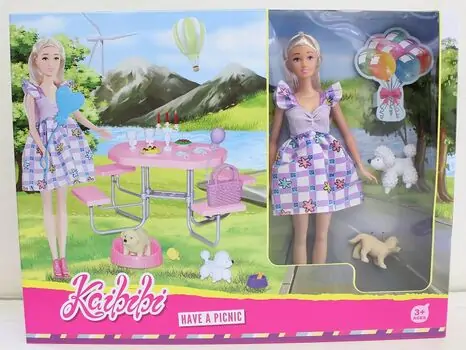 Canem Doll With Picnic Accessories  - სათამაშო თოჯინა, 2 image