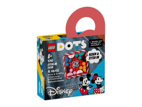 Lego Dots 41963 Mickey Mouse & Minnie Mouse Stitch-on Patch, 2 image