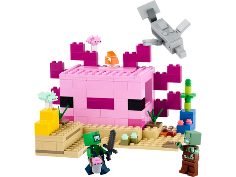 Lego Minecraft 21247 The Axolotl House, 2 image