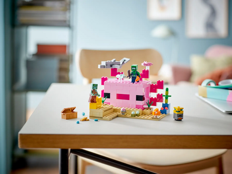 Lego Minecraft 21247 The Axolotl House, 8 image