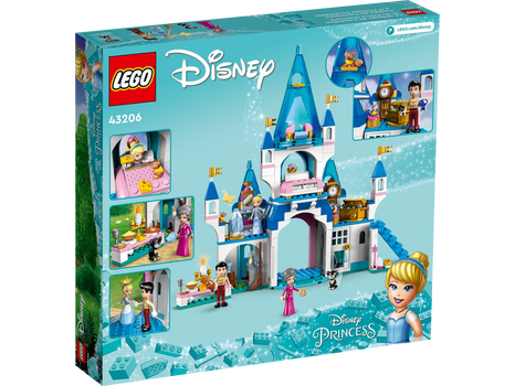 Lego Disney 43206 Cinderella and Prince Charming's Castle, 9 image