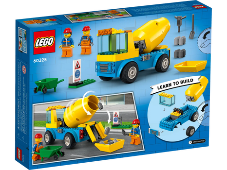 Lego City 60325 Cement Mixer Truck, 7 image