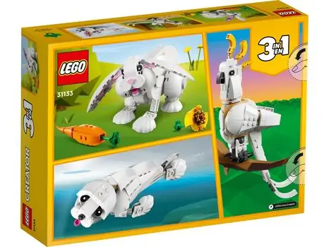 Lego Creator 31133 White Rabbit, 9 image