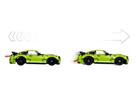 Lego Technic 42138 Ford Mustang Shelby® GT500®, 7 image