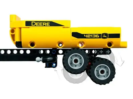 Lego Technic 42136 John Deere 9620R 4WD Tractor, 7 image