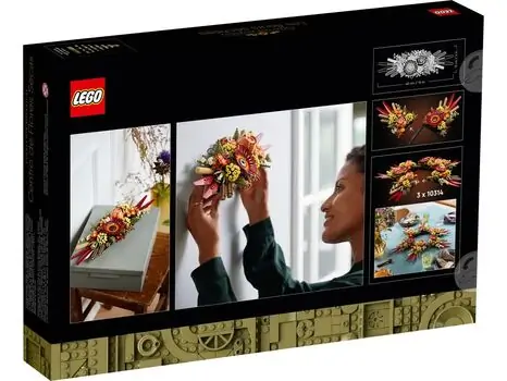 Lego Icons 10314 Dried Flower Centerpiece, 8 image