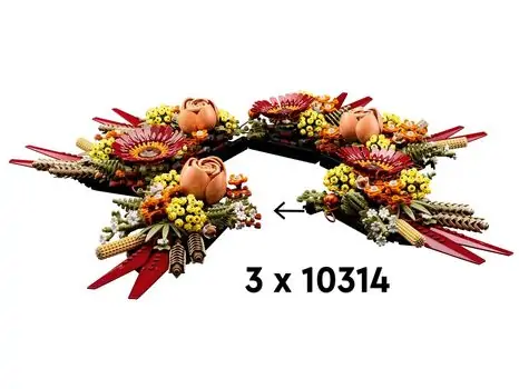 Lego Icons 10314 Dried Flower Centerpiece, 6 image