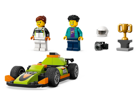 Lego City 60399 Green Race Car, 3 image