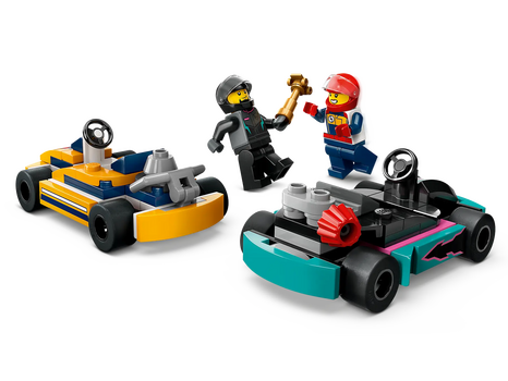 Lego City 60400 Go-Karts and Race Drivers, 3 image