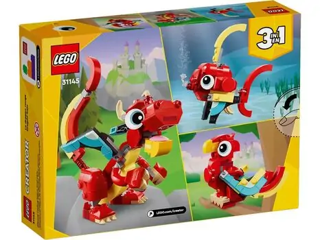 Lego Creator 31145 Red Dragon, 8 image