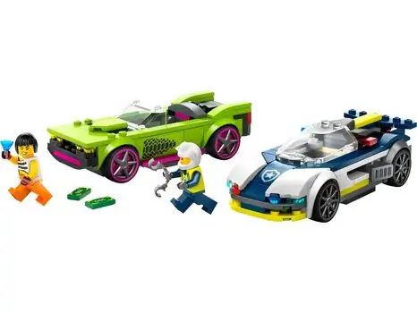 Lego City 60415 Police Car and Muscle Car Chase, 2 image