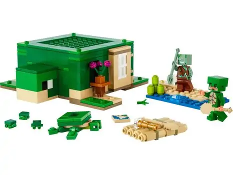 Lego Minecraft 21254 The Turtle Beach House, 2 image