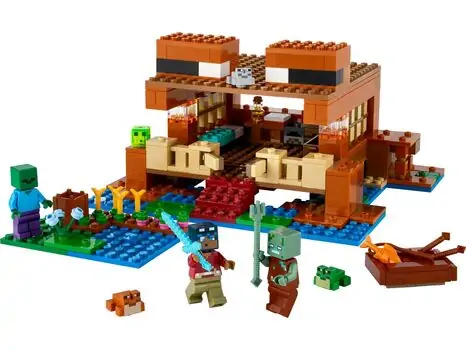Lego Minecraft 21256 The Frog House, 2 image