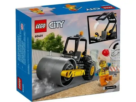 Lego City 60401 Construction Steamroller, 6 image