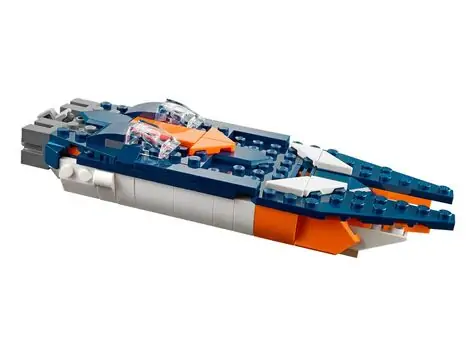 Lego Creator 31126 Supersonic-jet, 9 image