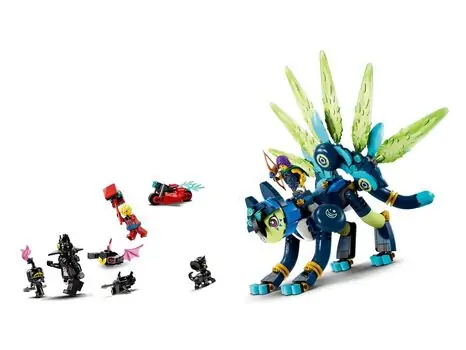 Lego Dreamzzz 71476 Zoey and Zian the Cat-Owl, 4 image