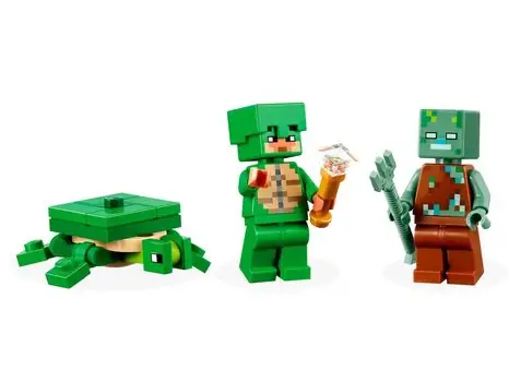 Lego Minecraft 21254 The Turtle Beach House, 7 image