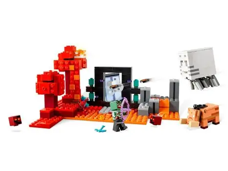 Lego Minecraft 21255 The Nether Portal Ambush, 3 image