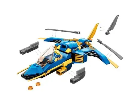 Lego Ninja 71784 Jay’s Lightning Jet EVO, 5 image