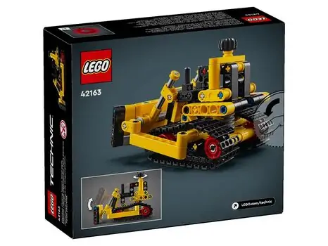 Lego Technic 42163 Heavy-Duty Bulldozer, 5 image