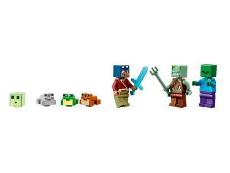 Lego Minecraft 21256 The Frog House, 8 image