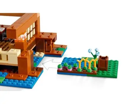 Lego Minecraft 21256 The Frog House, 6 image