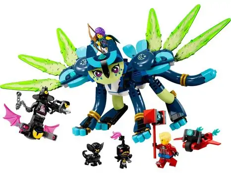 Lego Dreamzzz 71476 Zoey and Zian the Cat-Owl, 2 image