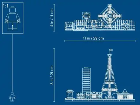 Lego Architecture 21044 Paris, 6 image