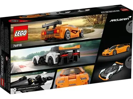 Lego Speed Champions 76918 McLaren Solus GT & McLaren F1 LM, 10 image