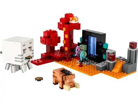 Lego Minecraft 21255 The Nether Portal Ambush, 2 image