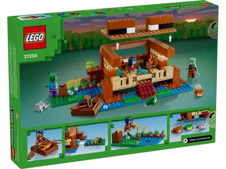 Lego Minecraft 21256 The Frog House, 9 image