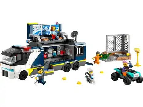 Lego City 60418 Police Mobile Crime Lab Truck, 2 image